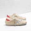 Superstar Sneakers G33WS590.L73 Shearling upper Suede star Leather heel tab-0