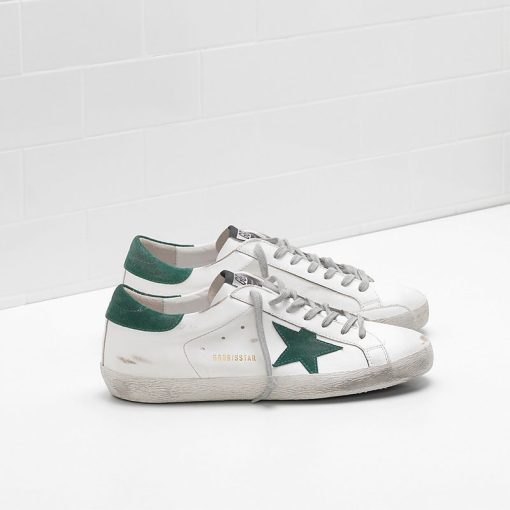 Superstar Sneakers G33MS590.L24 Upper in calf leather Star and heel are in suede-0