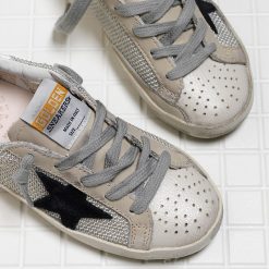 GGDB Superstar Sneakers GCOKS301.Q1 Upper In Technical Mesh With Lurex Suede Star Heel Tab In Laminated-3267