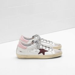 Superstar Sneakers G32WS590.E75 Upper in calf leather Star and toe in suede Leather heel tab-0