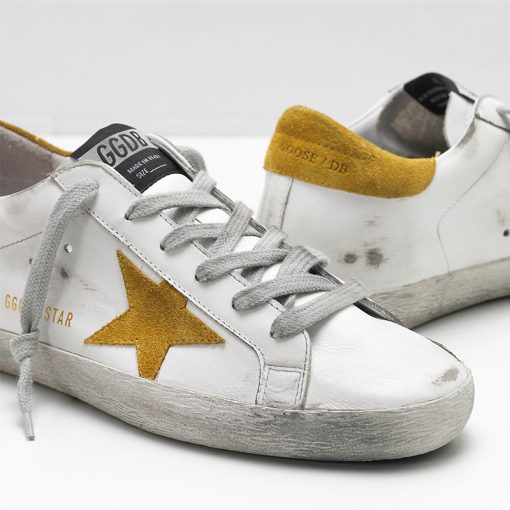 Superstar Sneakers G33WS590.H11 Upper in calf leather Suede star-3003