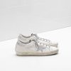 Superstar Sneakers G32WS590.E51 Upper in calf leather Star and heel tab with glitter-0