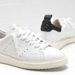 STARTER Sneakers G30WS631.D5 Upper in natural calf leather Glittery heel tab in a contrasting colour-2978