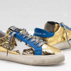 May Sneakers G34WS127.K5 In Leather With Leather Star -3046