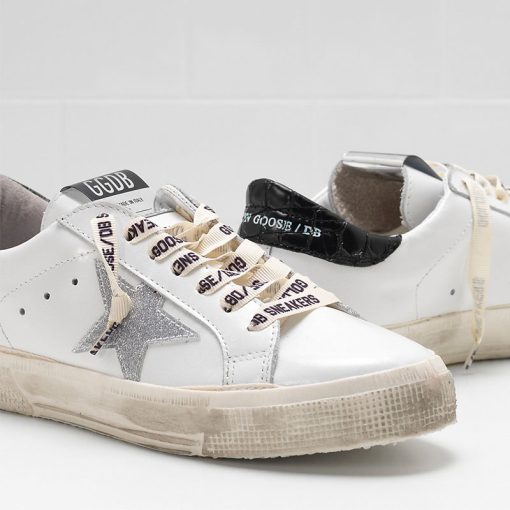 May Sneakers G34WS127.L5 In Leather With Leather Star-3050