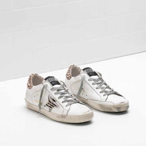 Superstar Sneaker in G34WS590.M87 White Leather/Wild-3024