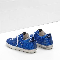 Superstar Sneaker Blue/Glitter Women G34WS590.M62-3078