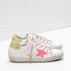 Superstar G34WS590.N92 Upper in calf leather Suede star Glitter coated heel-0