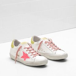 Superstar G34WS590.N92 Upper in calf leather Suede star Glitter coated heel-3201