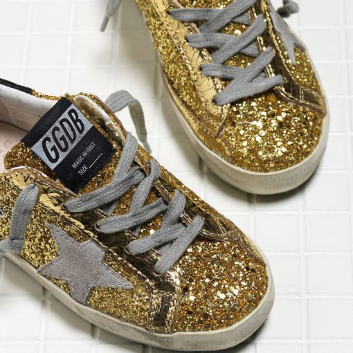 Glitter Superstar Sneakers G34KS301.A80 Glitter Gold-3281