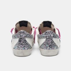 Sneakers Super-Star G35WS590.P10 con stella metallizzata e talloncino in glitter-5241