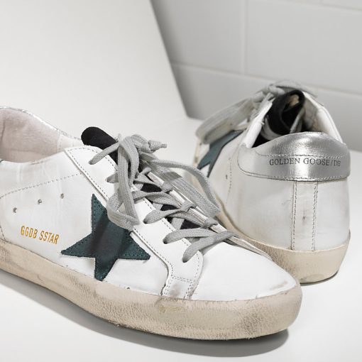 Super Star Sneakers In Leather With Suede Star G74WS964.H10-3263