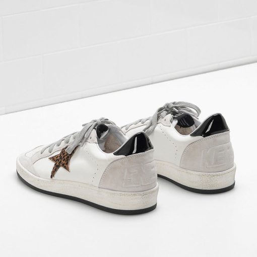 BALL STAR Sneakers G32WS592.F9 Upper In Calf Leather Ponyskin-effect Leather Star Heel Glossy Leathe-3345