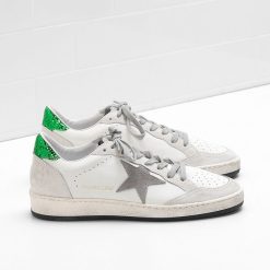 BALL STAR Sneakers G32WS592.F8 Upper in calf leather Suede star Glittery heel tab in a contrasting-0