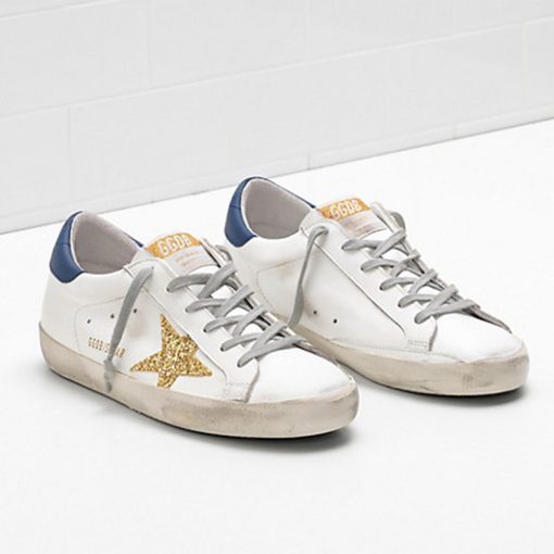 Superstar G34WS590.N84 Upper in calf leather Glitter coated star Leather heel tab in a contrasting-3322