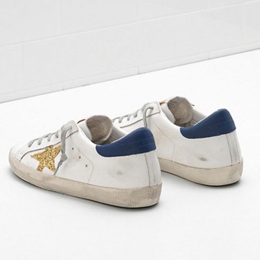 Superstar G34WS590.N84 Upper in calf leather Glitter coated star Leather heel tab in a contrasting-3319