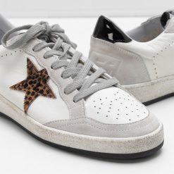 BALL STAR Sneakers G32WS592.F9 Upper In Calf Leather Ponyskin-effect Leather Star Heel Glossy Leathe-3346