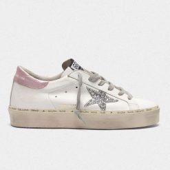 Hi Star Sneakers G35WS945.G9 With Glittery Star and Laminated Heel Tab-0