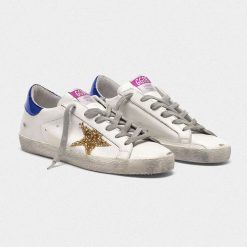 Sneakers Superstar G35WS590.R67 in pelle con stella glitter-3618