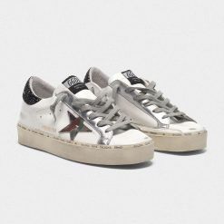 Sneakers Hi Star G36WS945.N9 con stella camouflage e talloncino glitter-3463