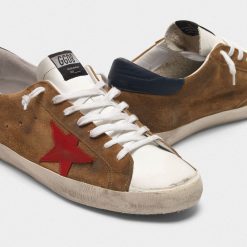 Sneakers Superstar F35MS590.S34 in suede con stella rossa-3771