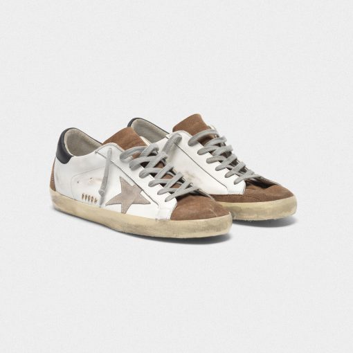 Sneakers Superstar G35MS590.Q18 in pelle con inserto in suede-3786