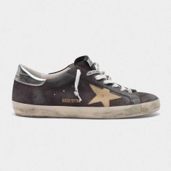 Sneakers Superstar G36MS590.U3604 grigie in suede stella nude-0