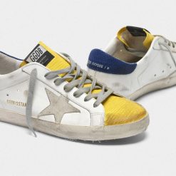 Sneakers Superstar G36MS590.U55 bicolore con inserto giallo lucertolina-3726