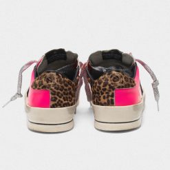 Sneakers Stardan G35WS959.D8 fluo patchwork con talloncino leopardato-3883