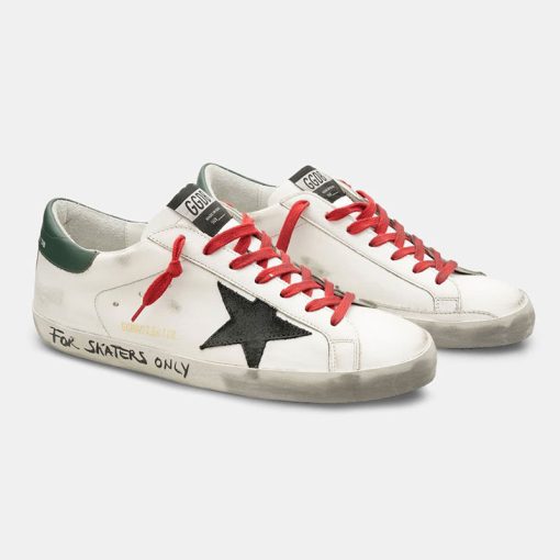 Sneakers Superstar F35MS590.S35 in pelle con scritta "For skaters only"-4353