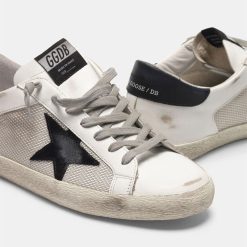 Sneakers Super-Star G35MS590.L26 in pelle con inserto in mesh-4364