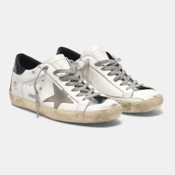 Sneakers Super-Star G35MS590.O78 con stella in suede e talloncino stampa cocco-4316