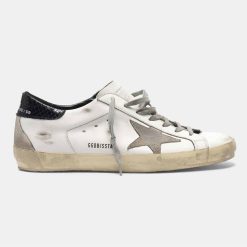 Sneakers Super-Star G35MS590.O78 con stella in suede e talloncino stampa cocco-0