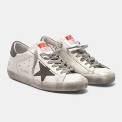 Sneakers Super-Star G35MS590.Q11 in pelle con stella e talloncino nabuk-4234