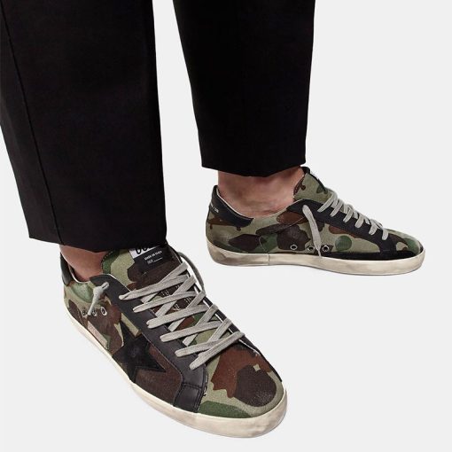 Sneakers Super-Star G35MS590.Q52 con motivo camouflage custom-made-4326