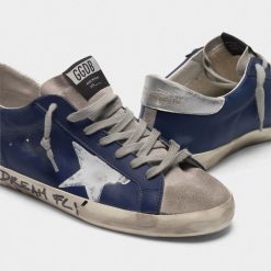 Sneakers Superstar G35MS590.Q8805 in pelle con messaggio sul foxing-3827