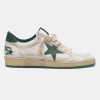 Sneakers Ball Star G35MS592.A4 in pelle white/green-0