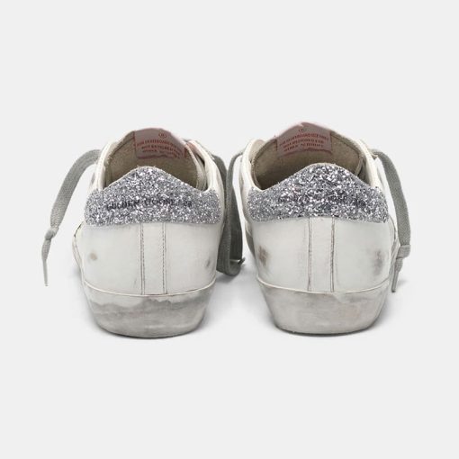 Sneakers Super-Star G35WS590.O86 con stella stampa serpente e talloncino glitter-4039