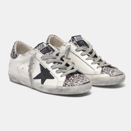 Sneakers Super-Star G35WS590.P31 con inserto e talloncino leopardati-4216