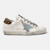 Sneakers Super-Star G35WS590.R39 in pelle con talloncino leopardato-0