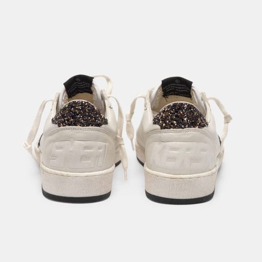 Sneakers Ball Star G35WS592.U9 con stella GGDB e talloncino in glitter-4546