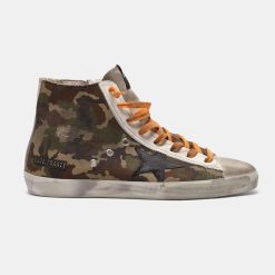 Sneakers Francy G36MS591.C61 con motivo camouflage pixel-0