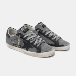 Sneakers Superstar G36WS590.V23 nere con tessuto iridescente-3997