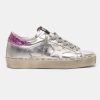 Sneaker Hi-Star F35WS945.L6 argento con talloncino in glitter-0