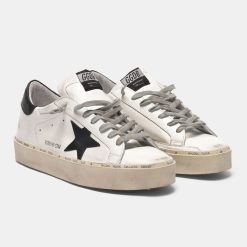 Sneakers Hi Star G35MS945.C7 in pelle con black star-4900