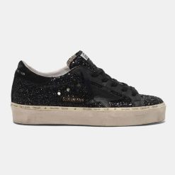 Sneakers Hi Star G35WS945.K6 con tomaia nera in glitter-0