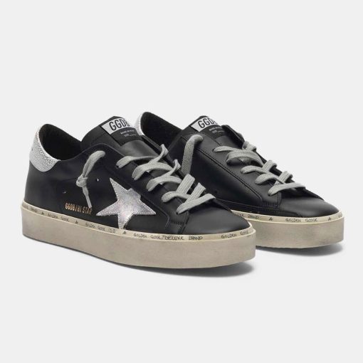 Sneakers Hi-Star G36WS945.B9 nere con stella metallizzata-4944