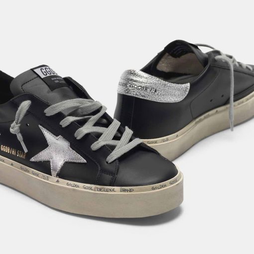 Sneakers Hi-Star G36WS945.B9 nere con stella metallizzata-4946