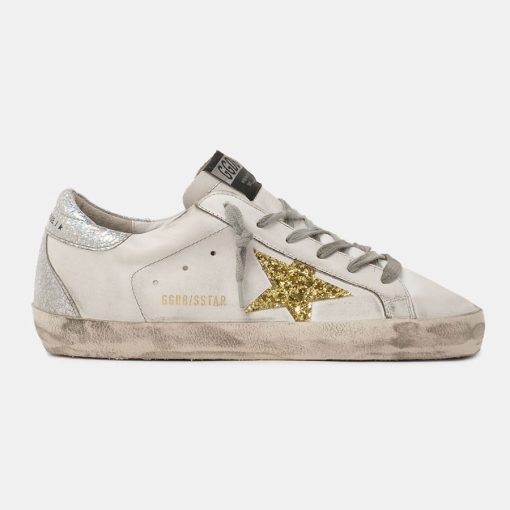 Sneakers Super-Star GWF00102.F001413.10380 con stella e talloncino glitter-0