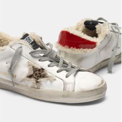 Sneakers Super-Star G35WS590.P91 con stella in cavallino e inserto in shearling-5079